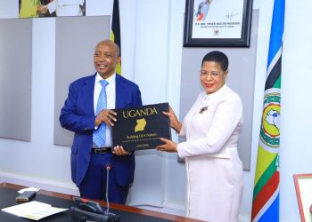 Speaker Among, CAF president Motsepe discuss future of sports in Uganda