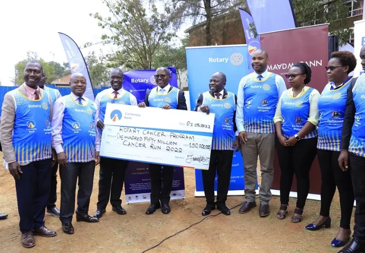2022 Rotary Cancer Run: UNPP injects UGX 10 million