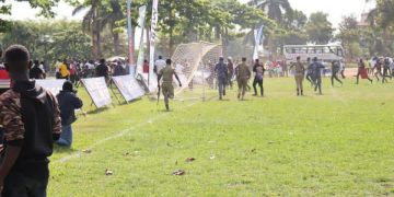 SLAU beats MUBS in a violent University Football Semi-finals