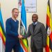 UEFA President Aleksander Ceferin in Uganda