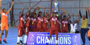 Yeak Kabowa crowned the Uganda Futsal Super League 2022–23 champions.