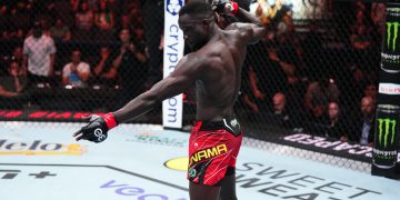 Uganda’s David Onama Knocks Out Gabriel Santos at UFC Fight Night