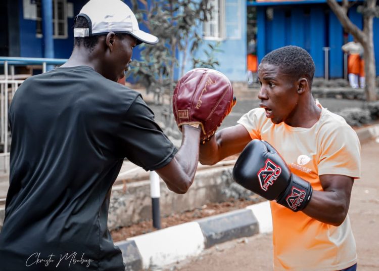 Fearless School Boy Mulungi takes on national team boxer