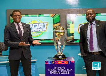 ICC World Cup Trophy Makes a Glorious Stop at Next Media Park