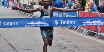 Ugandan Athlete Ali Chebures Triumphs at Tallinn Half-Marathon