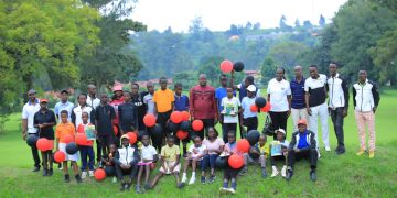 Peace Kabasweka and Steve Tusiime shine brightly at the AFRIYEA Golf Academy Parent-Child Golf Competition