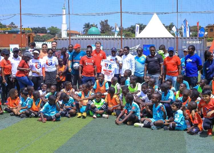 Liverpool Legend Steve McManaman Commends Joe Kigozi Football Academy for Talent Nurturing