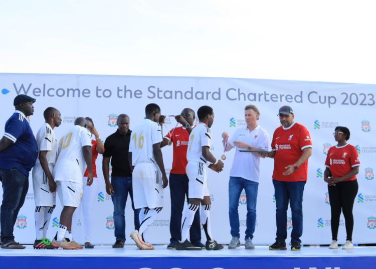 Steve McManaman Visits Uganda, Crowns Standard Chartered Cup Champions