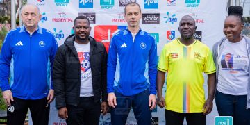 UEFA President Aleksander Ceferin Visits the Joe Kigozi Academy