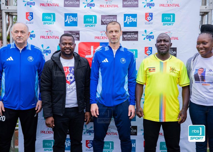 UEFA President Aleksander Ceferin Visits the Joe Kigozi Academy