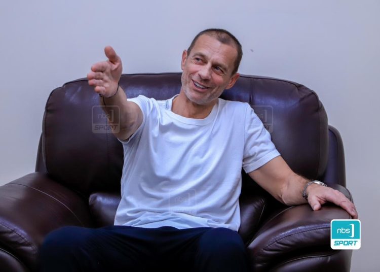 UEFA President Aleksander Čeferin In Uganda - NBS Sport