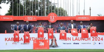 Katikkiro Charles Peter Mayiga Launches the 2024 Kabaka Birthday Run