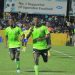 NEC FC players celebrate after scoring a goal in the Uganda Premier League | Courtesy Photo