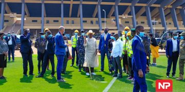 Minister Janet Museveni Inspects Progress at Namboole Stadium, Renovations 86% Complete Ahead of CAF Inspection