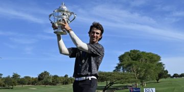 Altin Van Der Merwe wins the Africa Amateur Championship, Cwinyaai 38th