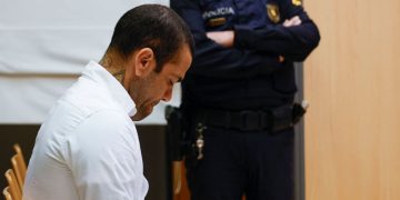 Dani Alves in court | Courtesy Photo