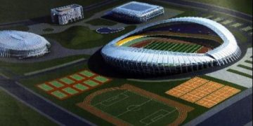 Artistic Impression of Akii-Bua Stadium
