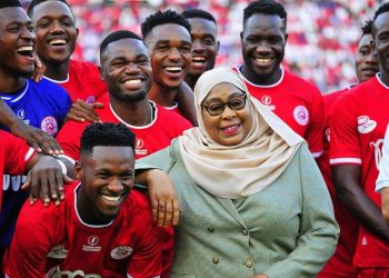 President Samia Fulfills Promise, Rewards Simba After Win Over Jwaneng Galaxy