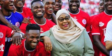 President Samia Fulfills Promise, Rewards Simba After Win Over Jwaneng Galaxy