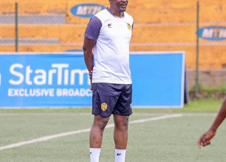 Abdallah Mubiru  Lauds Rising Star Sserunjjogi’s Stellar Performance Against Vipers