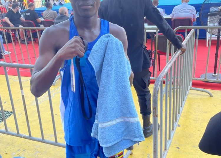 Tumusiime Wins Uganda First Boxing Medal at The 13th  African Games