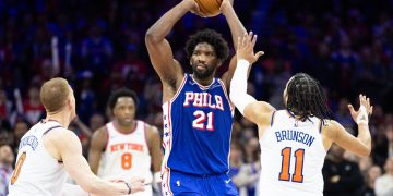 Cameroonian Joel Embiid Shines Despite Bell’s Palsy Diagnosis; Leads 76ers to Victory Over Knicks