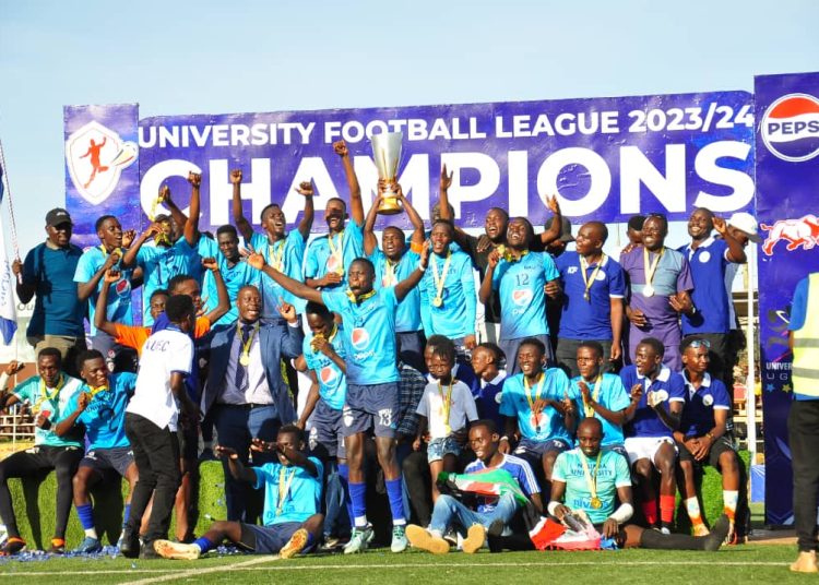 Nkumba Win First University Football League Title - NBS Sport