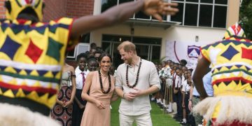 Prince Harry and Meghan Support Invictus Games, Meet Wounded Soldiers in Nigeria