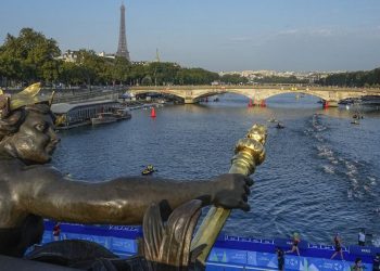 Paris Unveils Water Storage Basin to Cleanse River Seine for Olympic Swimming
