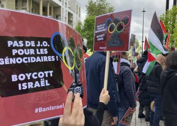 Protesters Demand Limit on Israel’s Participation in Paris Olympics