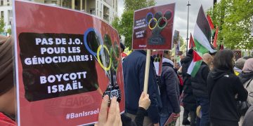 Protesters Demand Limit on Israel’s Participation in Paris Olympics