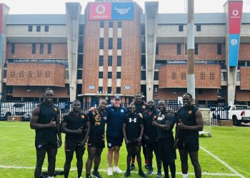 Rugby Cranes Players Train with Springboks Legend Jake White
