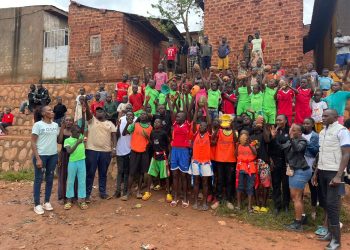 American Football Introduced to Acholi Quarters Slums in Uganda