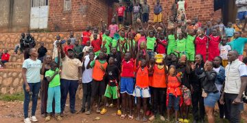 American Football Introduced to Acholi Quarters Slums in Uganda