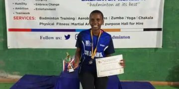 Cream Rises as Sharing Youth Junior Badminton Tournament Advances to Final Stage.