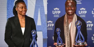 African Duo Tabitha Chawinga and Chiamaka Nnadozie Shine in French Women’s League Awards