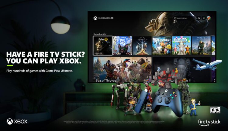 Xbox Game Pass Ultimate Comes to Amazon Fire TV