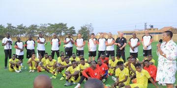 Speaker Among Delivers UGX 50 million to Uganda Cranes, Promises Winning Bonuses