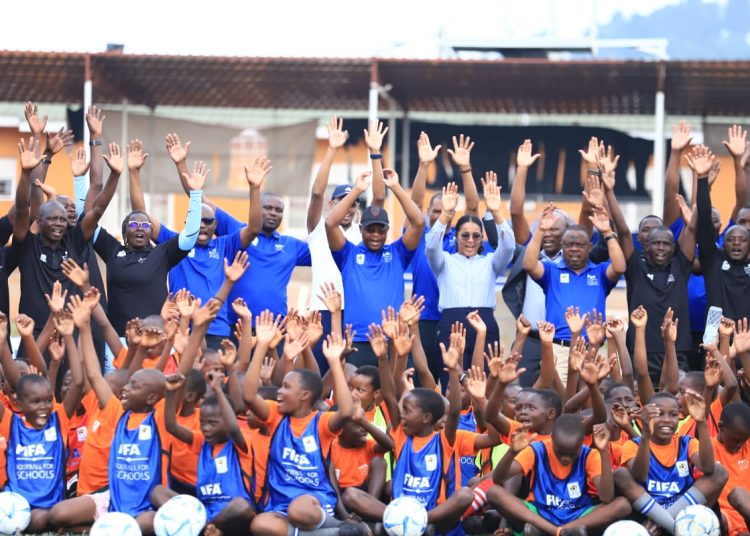 FIFA Football For Schools Programme Officially Launched in Uganda