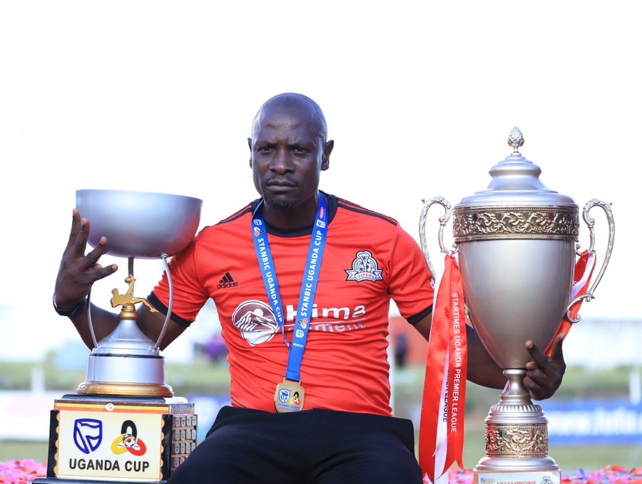 Alex Isabirye win the double with Vipers (Courtesy Photo)