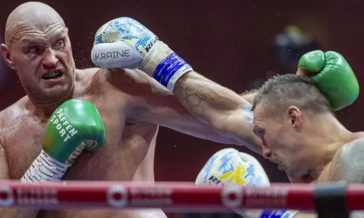 Fury Back in the Gym for Usyk Rematch