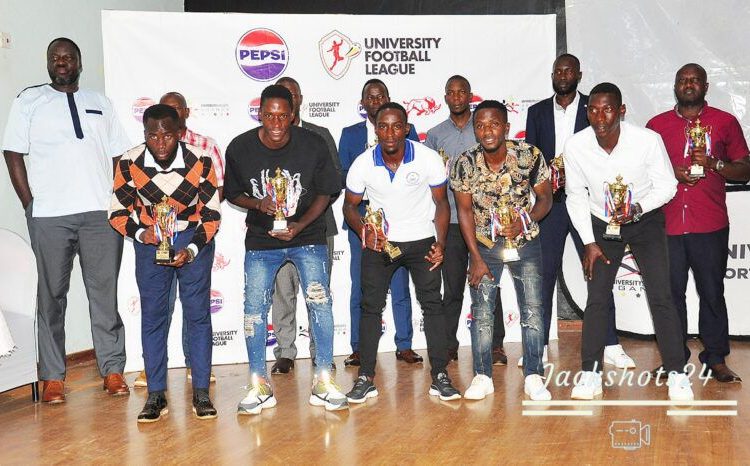 Geoffrey Gagganga Shines at University Football League Awards Gala