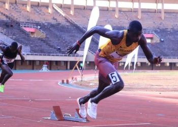 Ugandan Sprinter Haron Adoli Shines at International Meet in Spain