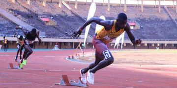 Ugandan Sprinter Haron Adoli Shines at International Meet in Spain