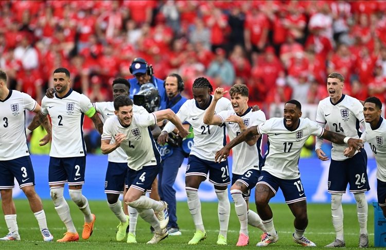 EURO 2024: England Defeat Switzerland 5-3 on Penalties to Progress to Semi-Finals