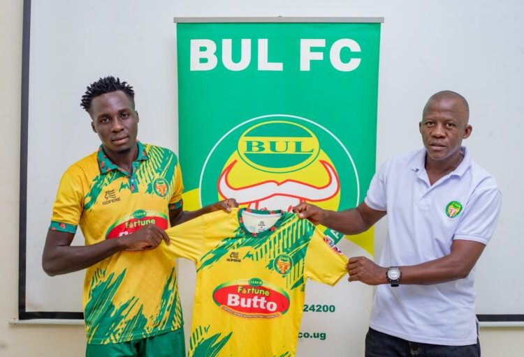 BUL Sign Striker Dickson Matama from Jinja North