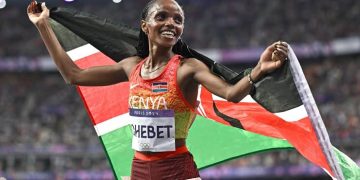 Paris 2024: Kenya’s Chebet Wins 10,000m Final to Secure Double Olympic Gold