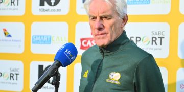 AFCON 2025 Q: South Africa’s Broos Not Playing Blame Games, Happy With Point Against Uganda