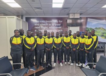 Baby Victoria Pearls Arrive in Kigali For World Cup Qualifiers