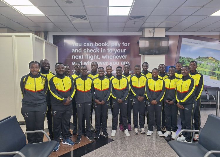 Baby Victoria Pearls Arrive in Kigali For World Cup Qualifiers